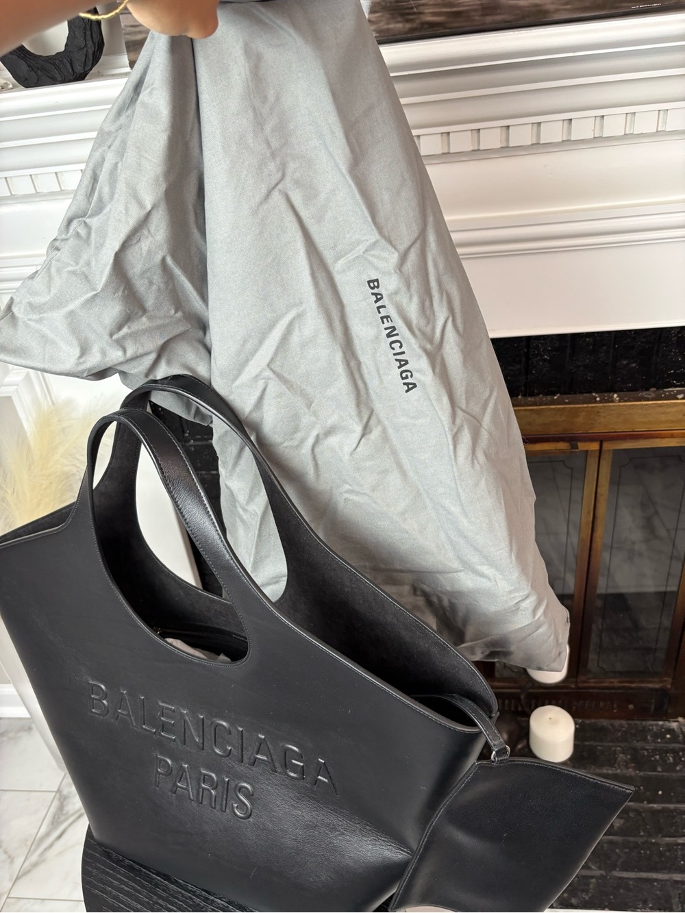 Balenciaga Medium Mary Kate Bag Black Tote - Picture 10 of 12
